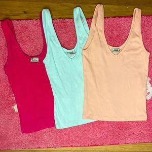 french tank top crop tops